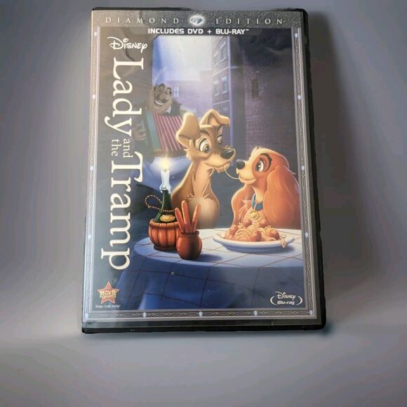 Disney's Lady and The Tramp Diamond Edition Blu-Ray Disc Only TESTED Fast Ship - Picture 1 of 5